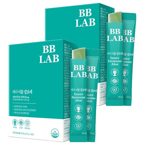 뉴트리원 비비랩 이너 이뮨 알로에, 600g, 2개
