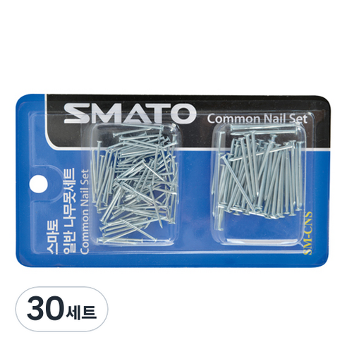 스마토 은색나무못세트 SM-CNS 109-7119, 30세트