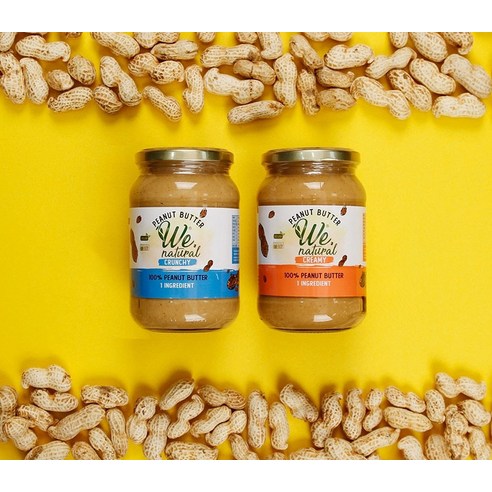 고소하고 건강한 피넛버터