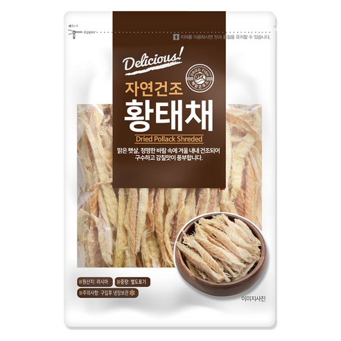 해맑은푸드 황태채, 400g, 1개