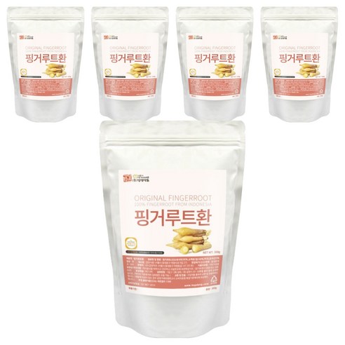 갑당약초 핑거루트환, 5개, 300g