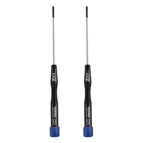 베셀 정밀 십자 드라이버 9900 00 x 75 mm, 2개