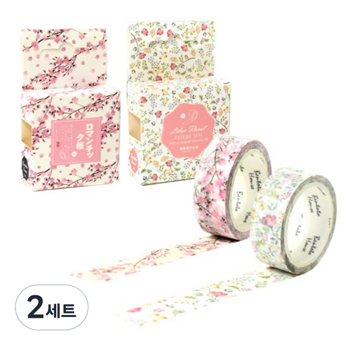 라이프포인트 마스킹 테이프 세트, S1015, S1020, 2세트