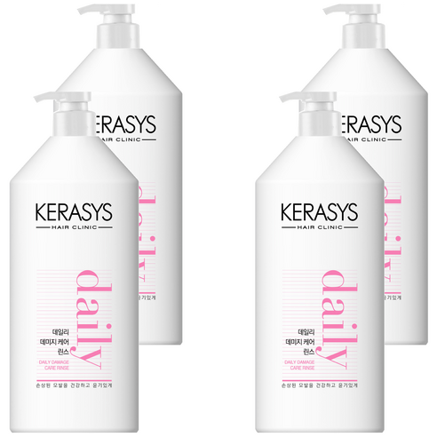 케라시스 데일리 데미지 케어 플러스 린스, 1.5L, 4개