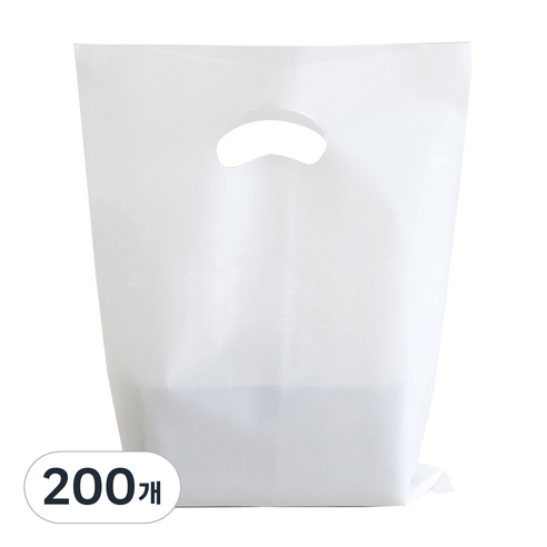 링 비닐 가방 40 x 50 cm, 백색, 200개