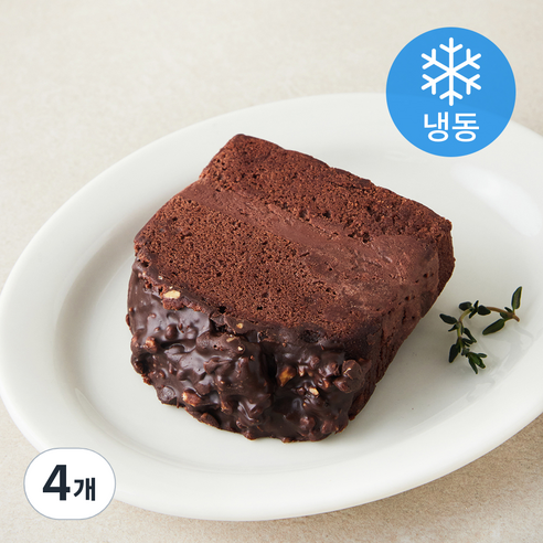 스노브 다크초콜릿파운드 (냉동), 70g, 4개