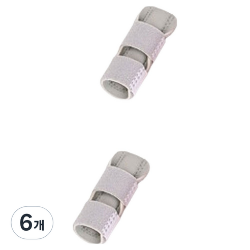칼라 손가락 보호대 그레이, 6개