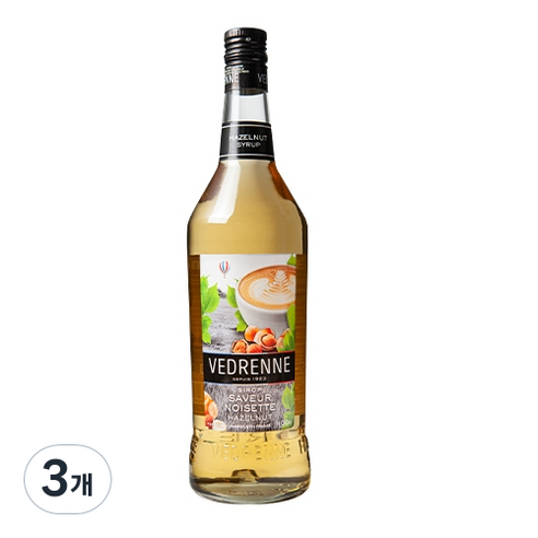 베드렌 헤이즐넛, 1L, 3개