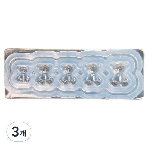 네일스케치 3D 네일몰드, 31 곰돌이, 3개