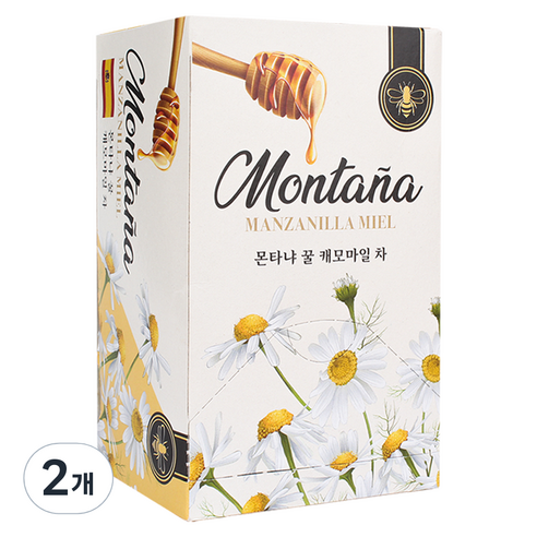 몬타냐 캐모마일 꿀차, 1.3g, 20개입, 1개