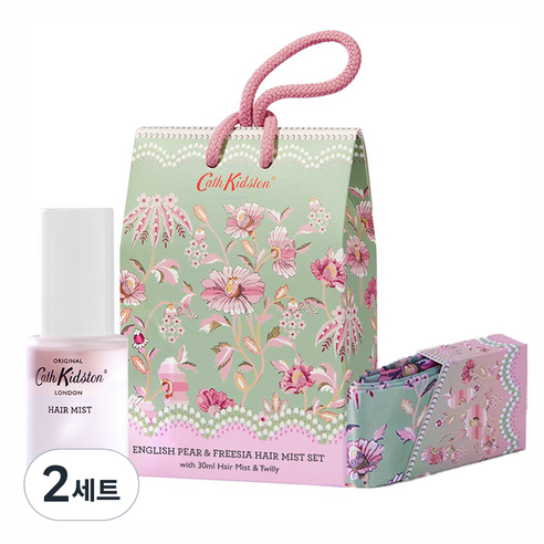 캐스키드슨 잉글리쉬 페어 앤 프리지아 헤어 미스트 세트, 2개, 30ml