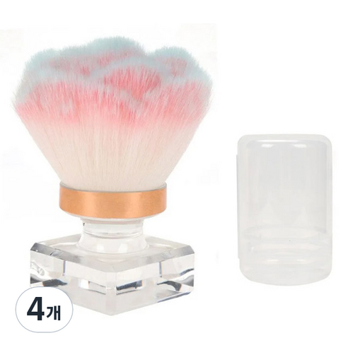 카카스 고급형 더스트 브러쉬 KN-B3072, 혼합색상, 4개