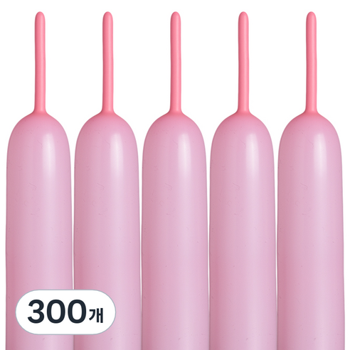 셈퍼텍스 요술풍선 260s, 핑크, 300개