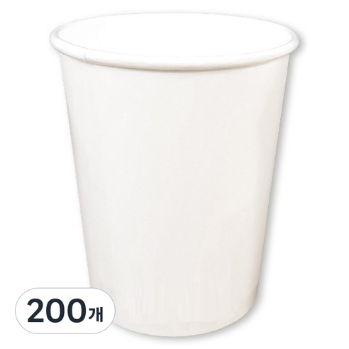생활을그리다 무인쇄 테이크아웃종이컵 300ml, 1세트, 200개