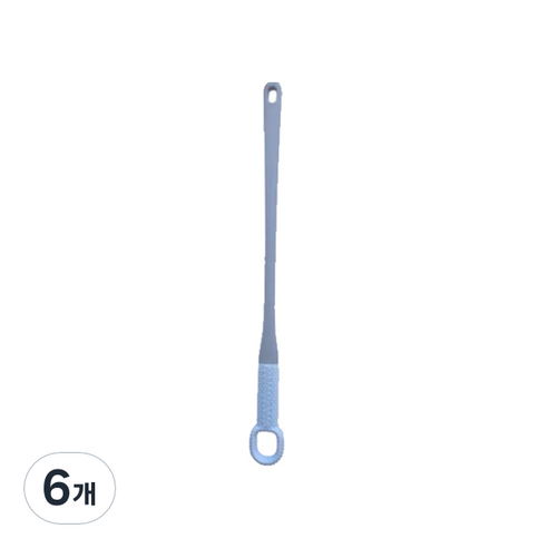 스카위즈 다기능 발 각질 제거 마시지용품 숏, 블루, 6개