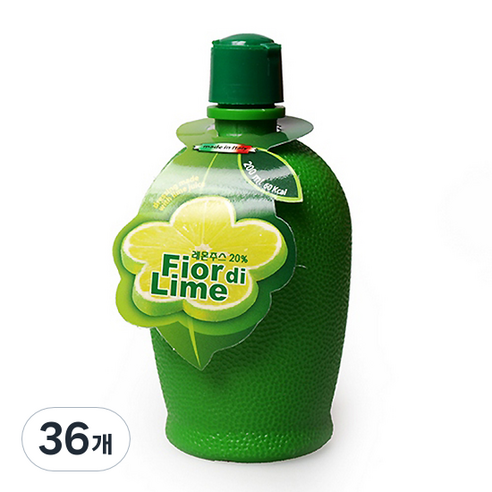 피오디 라임주스, 36개, 200ml