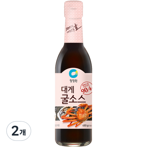 대상 청정원 대게 굴소스, 480g, 1개  Best 5