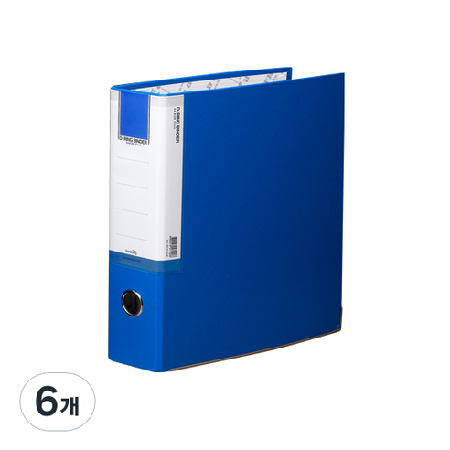 희망 D링 합지 바인더 파일 5cm 3공, 청색, 6개
