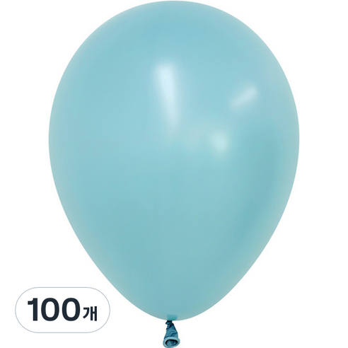 셈퍼텍스 풍선 30cm, 파스텔더스크 블루, 100개