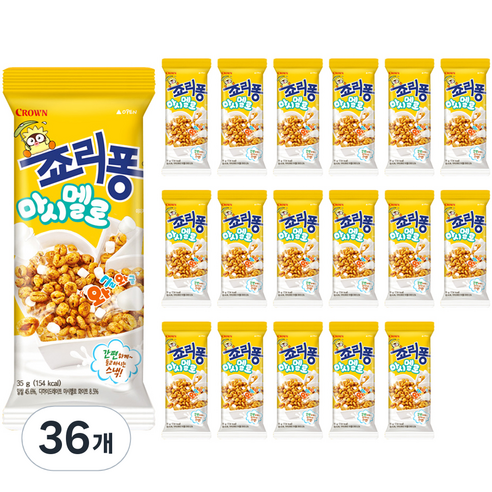 죠리퐁 마시멜로, 35g, 36개 일본골프여행