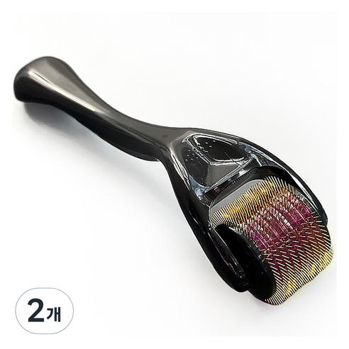 브로키 MTS 540티타늄 더마롤러 0.3mm, 2개, 혼합색상