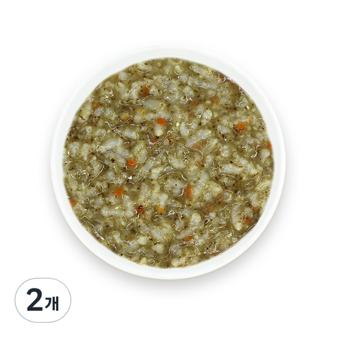 짱죽 유아용 실온 이유식 중기 죽 2, 해물야채죽, 160g, 2개