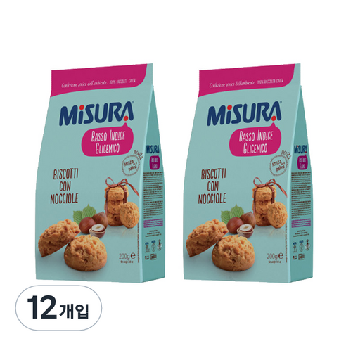 미주라 노춀라 쿠키, 200g, 12개입