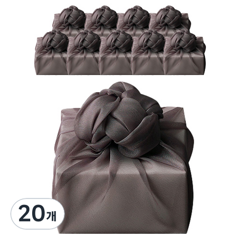 통샵 선물 답례품 포장 크리스탈 보자기 45cm, 866, 20개