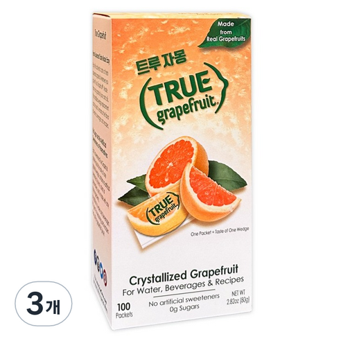 트루시트러스 트루자몽 에이드분말, 0.8g, 100개입, 3개