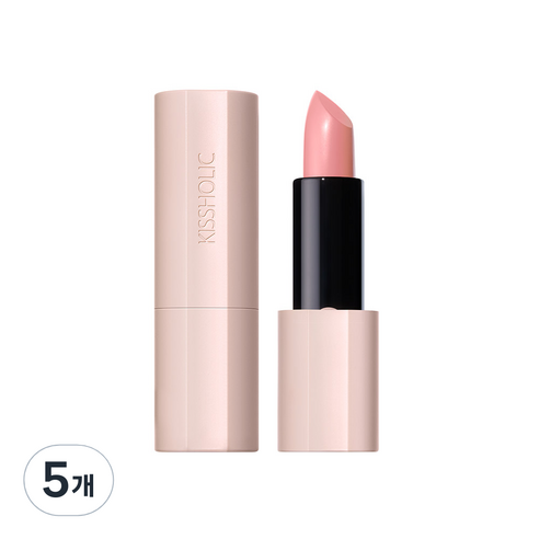 더샘 키스홀릭 인텐스 립스틱 3.7g, PK03 듀이 핑크, 5개