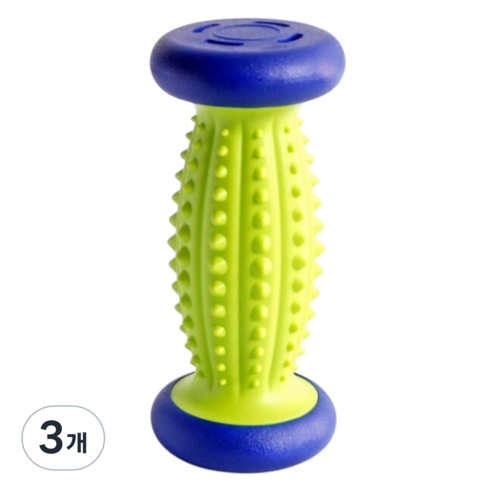 보니토리 손 발 마사지 롤러, 노랑, 3개