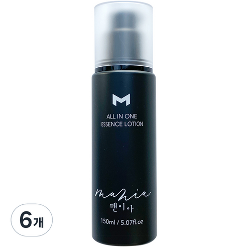 맨이아 에센스 로션 올인원, 150ml, 6개