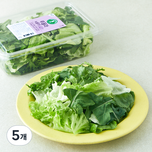 그린래빗 루꼴라 & 샐러드 Kit, 180g, 5개