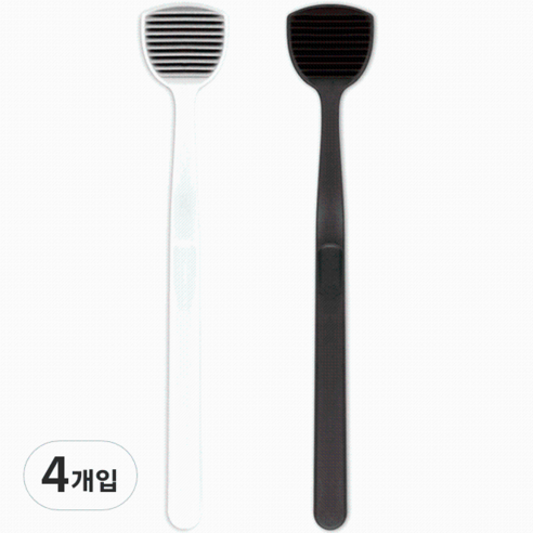 생활도감 10중 스크래퍼 혀클리너, 14g, 4개입