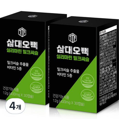 삼대오백 실리마린 밀크씨슬 30정, 4개