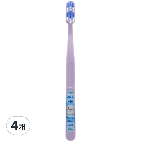 조르단 버디 2단계 어린이 칫솔, 랜덤발송, 4개, 1개입