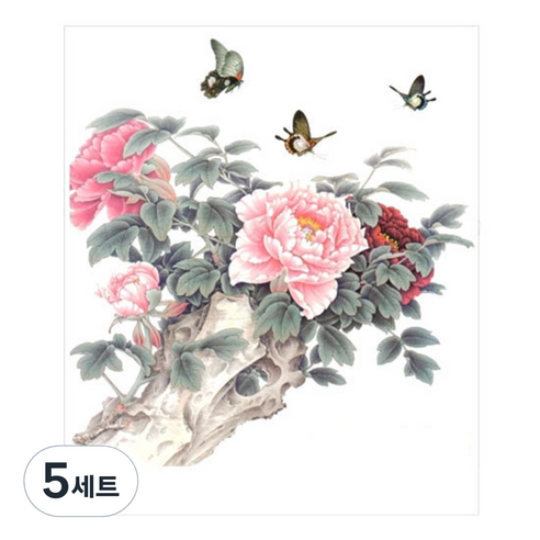 파티복닷컴 대형 타투스티커 MQA26, 혼합 색상, 5세트
