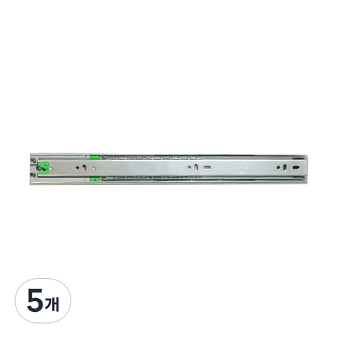 서랍레일 3단 광폭 댐핑레일 300mm, 5개