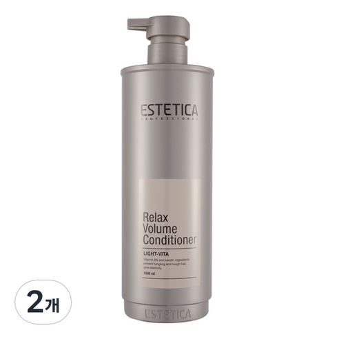 에스테티카 릴렉스 볼륨 컨디셔너, 1500ml, 2개