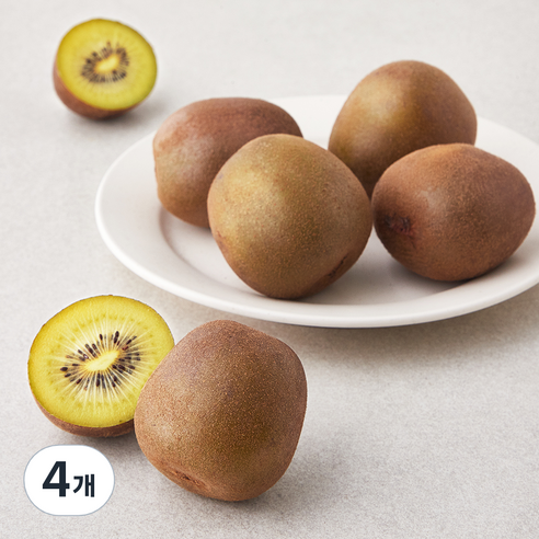 곰곰 제주 골드키위, 4개, 650g