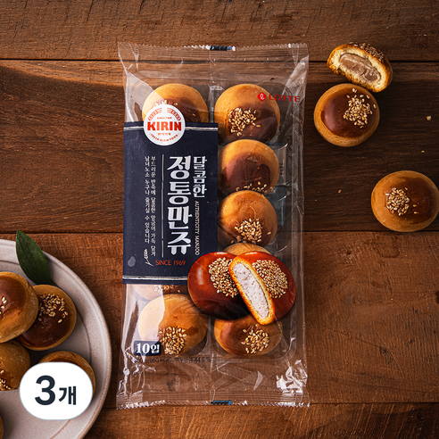 달콤한 정통만쥬, 30g, 10개입, 3개