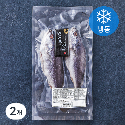 다미원 반건조 통 가이석태 2미 (냉동), 320g, 2개