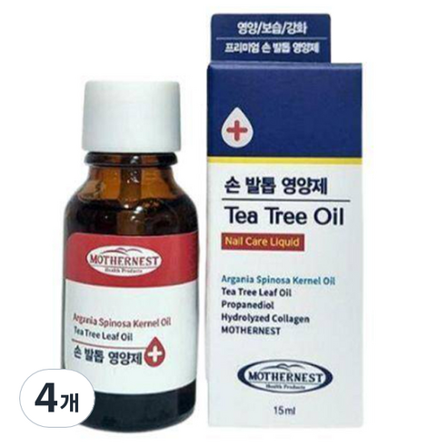 마더네스트 손발톱 영양제, 4개, 15ml
