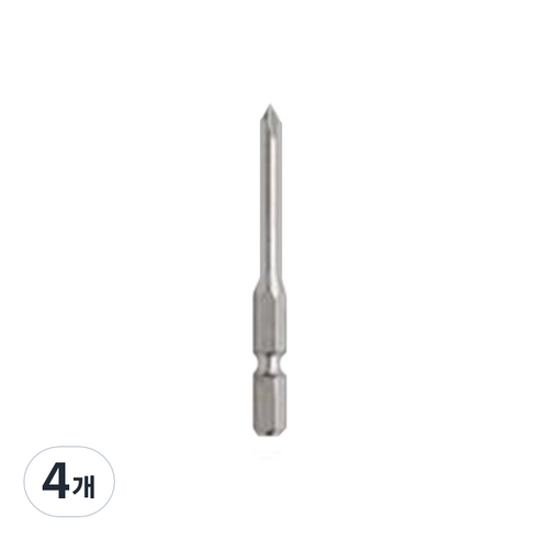 ANEX 단면 하이퍼 비트 AH-16M 2 x 4.5 x 65 mm, 4개