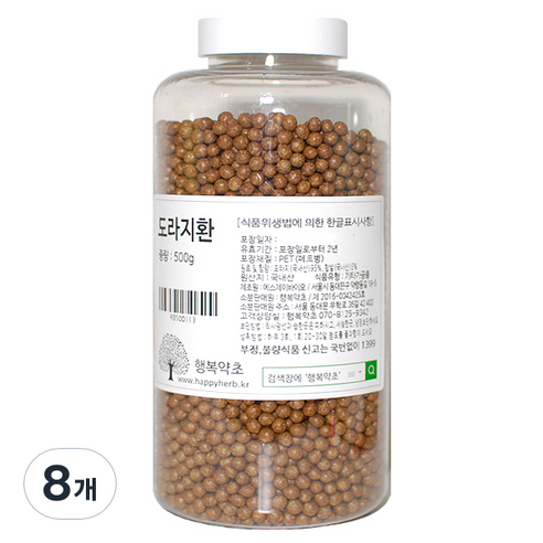 행복약초 도라지환, 500g, 8개