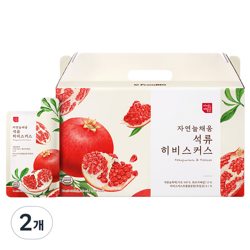 자연늘채움 석류 히비스커스, 70ml, 60개 - 기타건강즙 | 쿠팡
