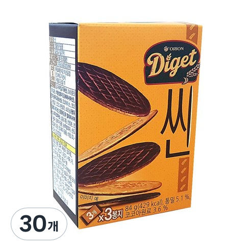 다이제씬 3p, 84g, 30개