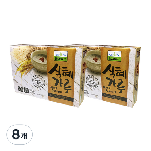 칠갑농산 식혜가루 10p, 240g, 8개