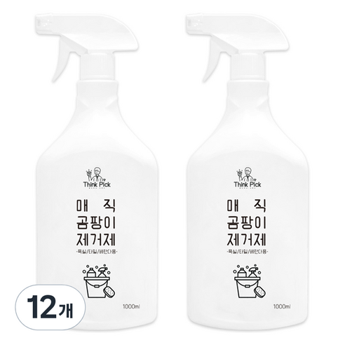 띵크픽 매직 곰팡이 제거제, 12개, 1L