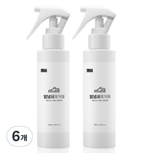 듀오솔루션 수프레 발냄새 제거제, 150ml, 6개